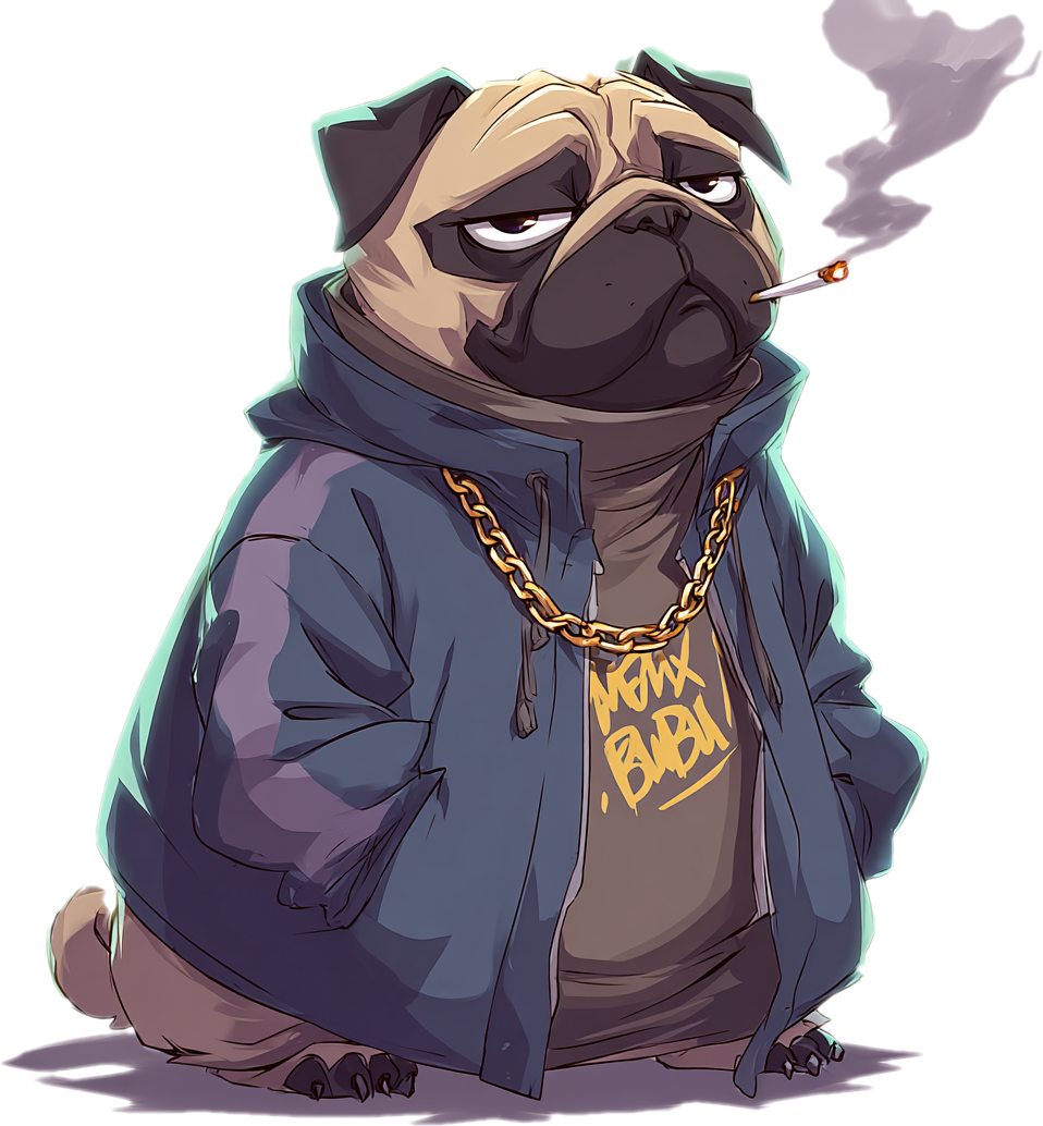 Pug Logo 3